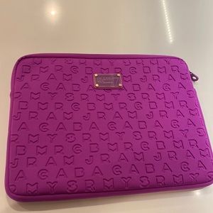 Purple Marc Jacobs Laptop Sleeve